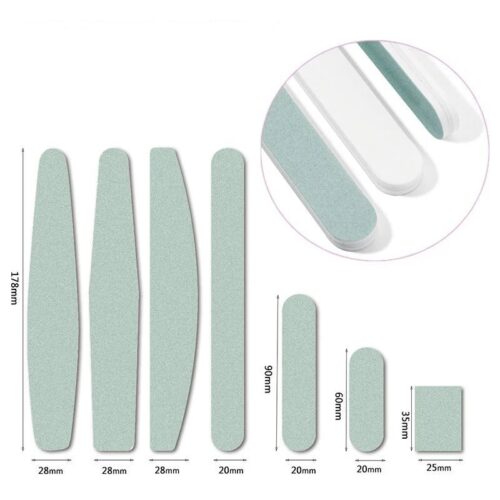 Double Sided Nail Buffer Sponge Polishing Strip Washable Grit Manicure Pedicure - EVA Nail B... – Private Label OEM Nail Buffer Block Manufacturer | Nail Legend B2B