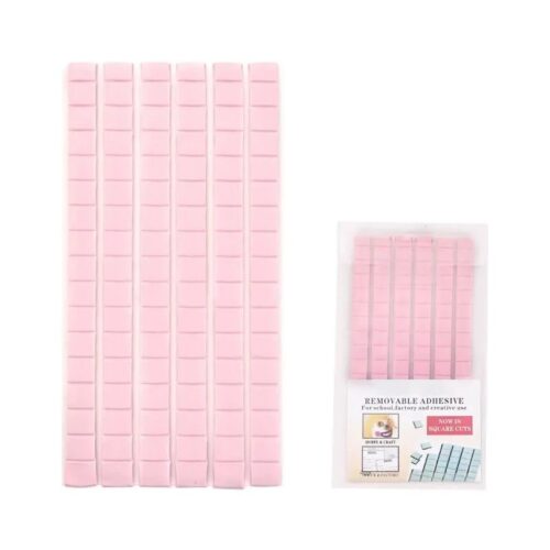 Professional Customizable White/Green/Pink Square-Shaped Removable Adhesive – Nail Legend B2B wholesale (image preview)