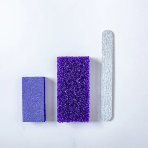 Customizable 3-in-1 Manicure & Pedicure Set Salon Size with 200 Grit Nail File Buffer – Private Label OEM V7 Kit Manufacturer | Nail Legend B2B