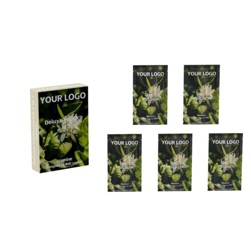 Professional Spa Deluxe Pedicure Kit 5 1 Herbal Organic Vegan Salt Soak Sugar Scrub Mud – Private Label OEM V7 Kit Manufacturer | Nail Legend B2B