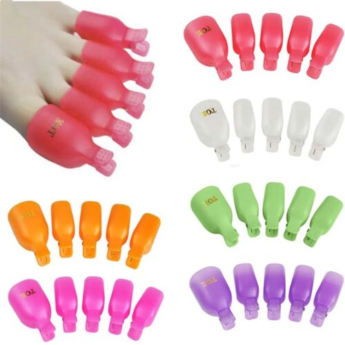 Nail Legend 5-Piece Eco-friendly Plastic Polish Gel Remover Kit Including Toe Clip for – Private Label OEM V7 Kit Manufacturer | Nail Legend B2B