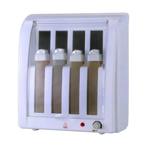 4-in-1 Cartridge Wax Heater — 100g × 4, Mechanical Roll-On – Private Label OEM Wax Heater Manufacturer | Nail Legend B2B