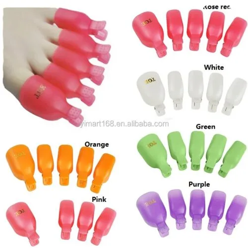 Nail Legend 5-Piece Eco-friendly Plastic Polish & Gel Remover Kit Including Toe Clip for – Private Label OEM V7 Kit Manufacturer | Nail Legend B2B