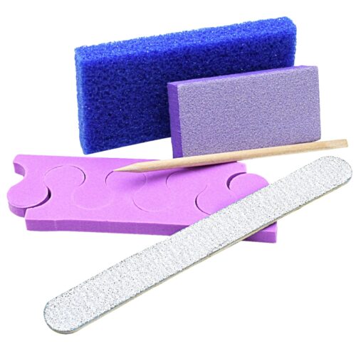 200 Sets/Case Professional 5-in-1 Disposable Manicure & Pedicure Kit, 5 Pcs for Salon Use – Private Label OEM V7 Kit Manufacturer | Nail Legend B2B