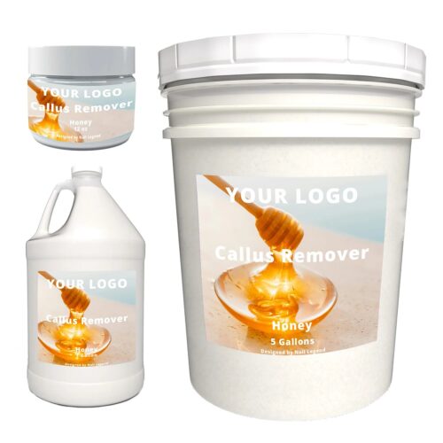 Private Label Honey Flavo Foot Callus Remover Gel Multi-Specification Exfoliator for – Private Label OEM V5 Liquid Manufacturer | Nail Legend B2B