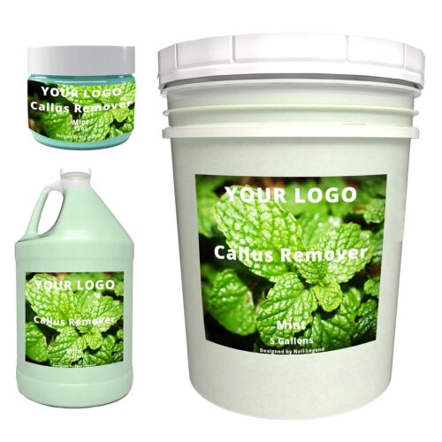 Private Label Mint Flavo Gel for Foot Callus Removal Cracked Heel Repair Home Spa – Private Label OEM V5 Liquid Manufacturer | Nail Legend B2B