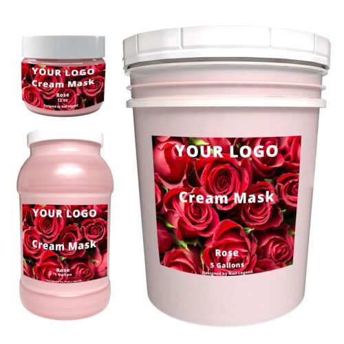 Private Label Salon Pedicure Foot Cream Mud Mask Rose Flavor Multiple Specifications – Private Label OEM V6 Solid Manufacturer | Nail Legend B2B