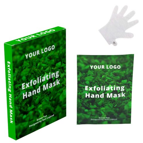 Green Tea Hand Mask Private Label Manicure Treatment Moisturizing Exfoliating Finger Dead – Private Label OEM V6 Solid Manufacturer | Nail Legend B2B