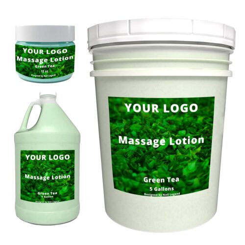 Organic Green Tea Flavor Massage Lotion Pedicure Nail Spa Moisturizer with – Private Label OEM V5 Liquid Manufacturer | Nail Legend B2B