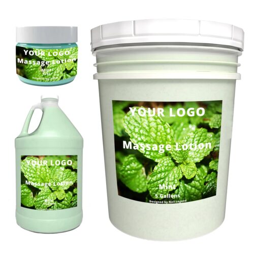Private Label Massage Lotion with Mint Flavor Moisturizing Pedicure and Nail Spa for Foot – Private Label OEM V5 Liquid Manufacturer | Nail Legend B2B