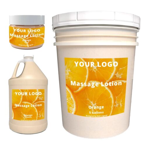 Vegan Pedicure & Nail Salon Spa Massage Lotion Private Label with Orange Flavor – Private Label OEM V5 Liquid Manufacturer | Nail Legend B2B