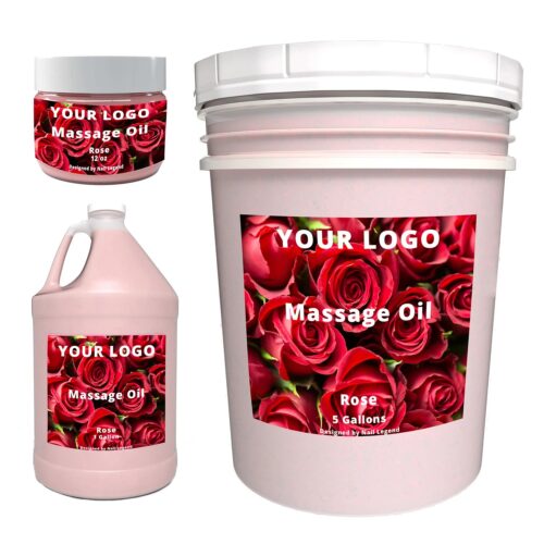 Professional Salon Spa Massage Oil Custom Private Label Rose Scent Multi-Specification – Private Label OEM V5 Liquid Manufacturer | Nail Legend B2B