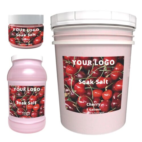 Private Label Cherry Flavored Dead Sea Salt Soak Salon Spa Revitalizing Skin Treatment – Private Label OEM V6 Solid Manufacturer | Nail Legend B2B
