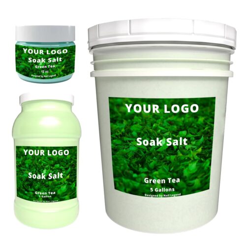 Private Label GreenTea Flavor Dead Sea Salt Soak Salon Spa Treatment for Revitalizing – Private Label OEM V6 Solid Manufacturer | Nail Legend B2B
