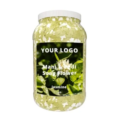 Solid 1kg Jasmine Flavor Flower Soap Fast-Dissolving Portable Private Label Bath Petals – Private Label OEM V6 Solid Manufacturer | Nail Legend B2B