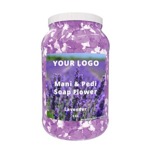 1kg Solid Soap Flower Private Label, Fast-Dissolving Lavender Flavor Form Paper – Private Label OEM V6 Solid Manufacturer | Nail Legend B2B