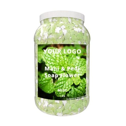 1kg Disposable Solid Soap Flower Private Label Fast-Dissolving Mint Flavor Hand – Private Label OEM V6 Solid Manufacturer | Nail Legend B2B