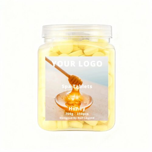 Honey Spa Tablets 700g, Quick-Dissolve, Natural Organic, Strong Scents, Perfect for Salon – Private Label OEM V6 Solid Manufacturer | Nail Legend B2B