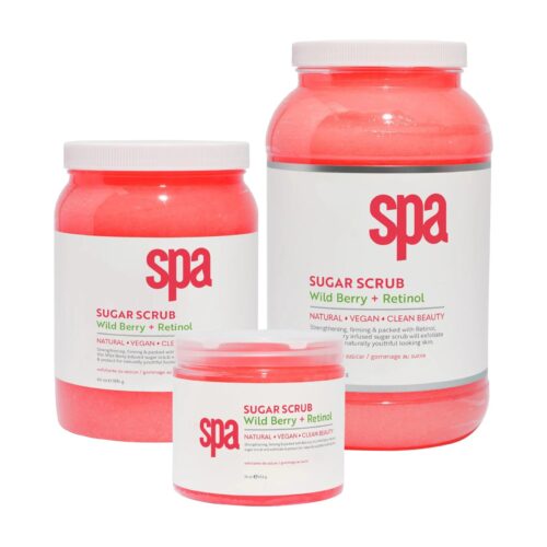 Wild Berry and Retinol Solid Sugar Scrub Exfoliating Brightening Formula – Private Label OEM V6 Solid Manufacturer | Nail Legend B2B