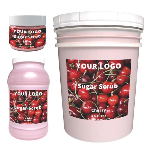 12oz Sugar Scrub Chemical Hyaluronic Acid Private Label Custom Scents Clarifying – Private Label OEM V6 Solid Manufacturer | Nail Legend B2B