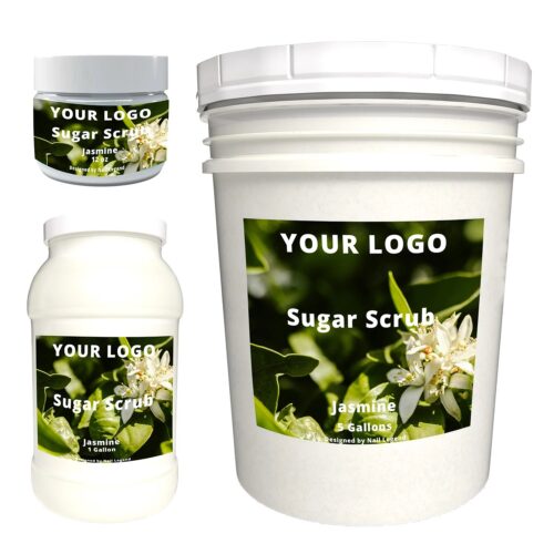 Private Label Jasmine Flavor Sugar Scrub Hyaluronic Acid Salon Quality Deep Exfoliating – Private Label OEM V6 Solid Manufacturer | Nail Legend B2B