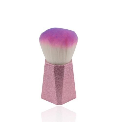Custom Color Pink Nylon Hair Dust Brush Plastic Handle Size Adjustable Individually – Private Label OEM V4 Consumable Manufacturer | Nail Legend B2B
