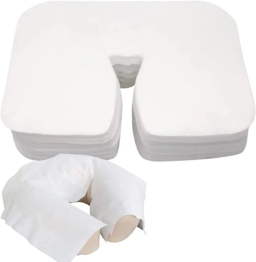 Disposable Non-Woven U-Shape Face Rest Cover Breathable Universal Headrest Pillow Covers – Private Label OEM V4 Consumable Manufacturer | Nail Legend B2B
