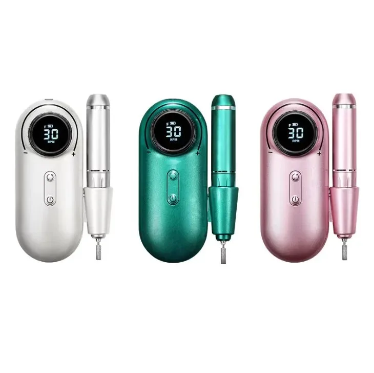 Custom Logo 30pcs Nail Drill Pedicure Machine with UV 301 White Pink Green - Professional Na... – Private Label OEM Electric Nail Drill Manufacturer | Nail Legend B2B
