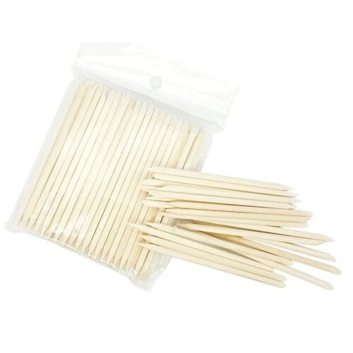 Double-Headed Orange Disposable Wood Stick 7.5cm 17cm Dead Skin Pusher Nail - Orange Wood Cu... – Private Label OEM Cuticle Stick / Pusher Manufacturer | Nail Legend B2B
