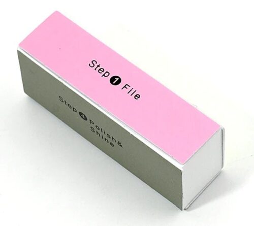 4-Way EVA Sponge Nail Buffer Block with Sliver Tofu Design for Technicians - EVA Nail Buffer... – product detail view, nail buffer block wholesale