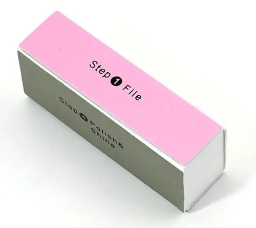 4-Way EVA Sponge Nail Buffer Block with Sliver Tofu Design for Technicians - EVA Nail Buffer... – product detail view, nail buffer block wholesale