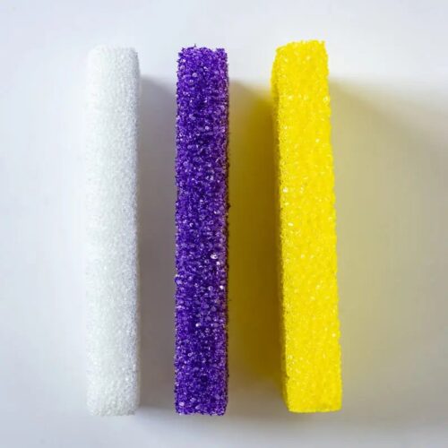 Disposable Pedicure Pumice Stones Medium/Coarse Grit Foot Rasp Double-Sided - Disposable Pum... – product detail view, pumice stone wholesale