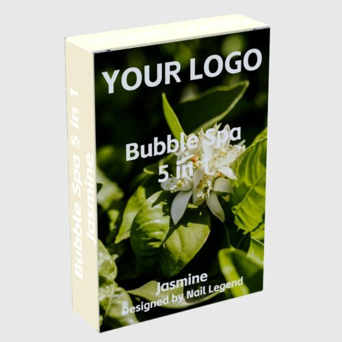 Jasmine Professional Spa Use 5 1 Crystal Bubble Spa Organic Herbal Activator Sugar Scrub – product detail view, wholesale