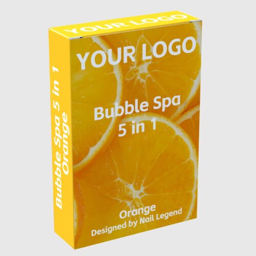 Professional Spa Use Orange Bubble Spa 5 1 Crystal Organic Herbal Activator Sugar Scrub – product detail view, wholesale