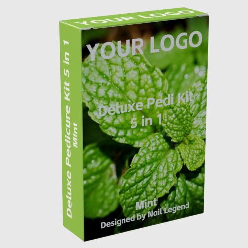 5 1 Deluxe Professional Spa Pedicure Kit Herbal Organic Vegan Salt Soak Sugar Scrub Mud – product detail view, wholesale