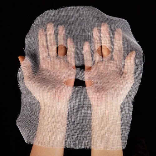 Disposable Soft Gauze Facial Mask – product detail view, non-woven disposable for salons and distributors