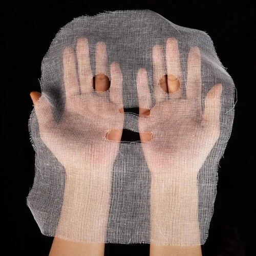 Disposable Soft Gauze Facial Mask – product detail view, non-woven disposable for salons and distributors