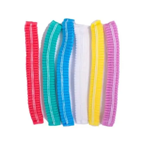 Disposable Non-Woven Bouffant Cap – product detail view, non-woven disposable for salons and distributors