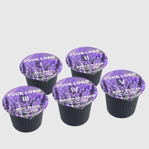 5-in-1 Deluxe Vegan Pedicure Kit with Lavender Scents Professional Spa Use Salt Soak – product detail view, wholesale