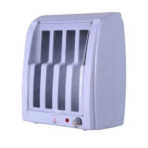 4-in-1 Cartridge Wax Heater — 100g × 4, Mechanical Roll-On – product detail view, wax heater wholesale for salons and distributors