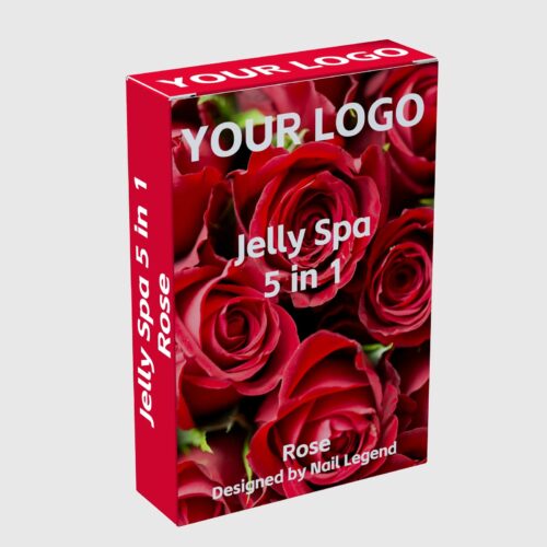 Professional Spa Use 5 in 1 Rose Jelly Spa Organic Vegan Crystal Dissolution Salt Sugar – product detail view, wholesale