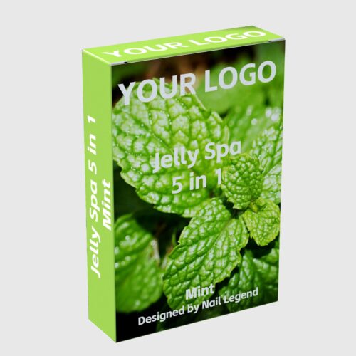 Mint Jelly Spa 5 1 Professional Spa Use Set Organic Vegan Including Crystal Dissolution – product detail view, wholesale