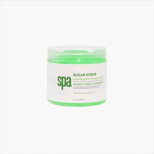 Purifying Lemongrass and Green Tea Solid Sugar Scrub Clarifying Exfoliating Product – product detail view, wholesale