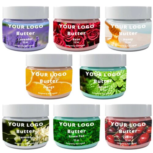 12oz Intensively Hydrating Cream Custom Scented Body Butter for Salon Use Smoothing Hands – product detail view, wholesale