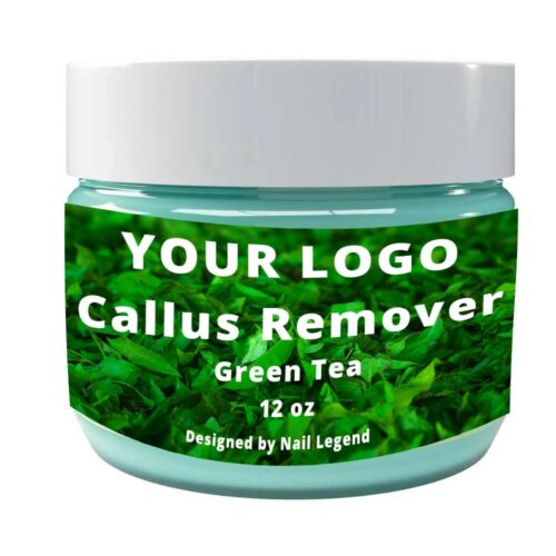 Private Label Multi-Specification Green Tea Flavo Foot Callus Remover Gel Home Spa Use – product detail view, wholesale