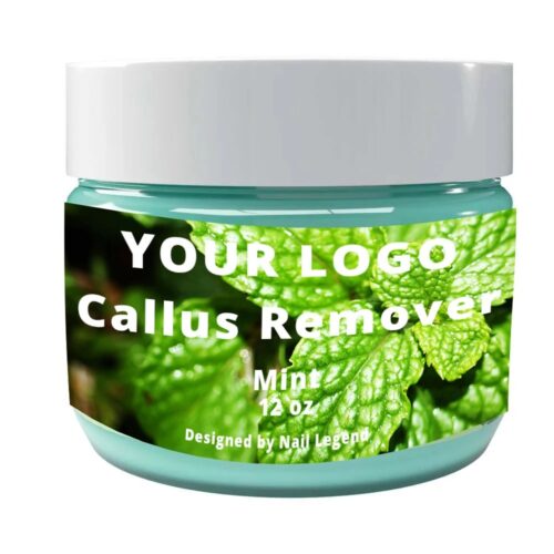 Private Label Mint Flavo Gel for Foot Callus Removal Cracked Heel Repair Home Spa – product detail view, wholesale