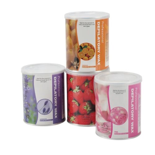 Depilatory Wax in Tin Can (800g) – product detail view, depilatory wax for salons and distributors