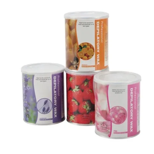 Depilatory Wax in Tin Can (800g) – product detail view, depilatory wax for salons and distributors