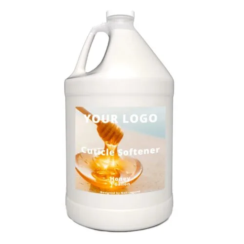 Custom Scent 1-Gallon Herbal Cuticle Softener Liquid Gel Dead Skin Exfoliator Salon Use – product detail view, wholesale