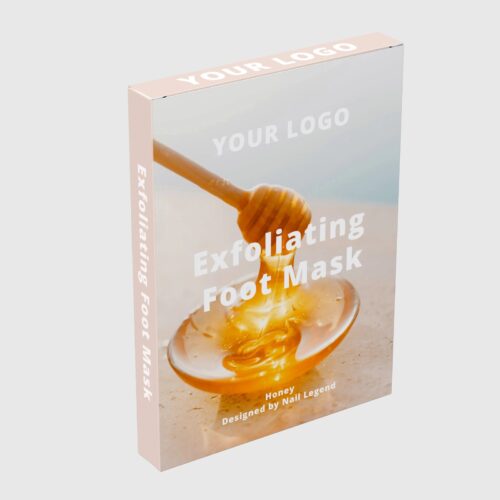 Honey Foot Mask Private Label Pedicure Treatment Moisturizing Exfoliating Dead Skin – product detail view, wholesale